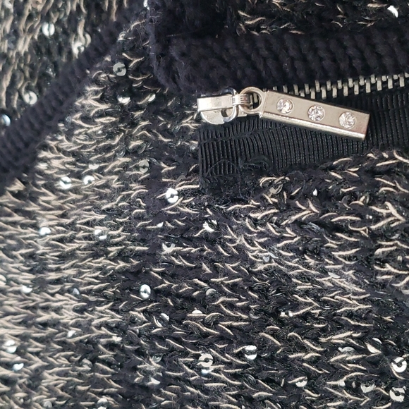 INC International Concepts womens XS multicolor sweater with some dazzle - Picture 6 of 8